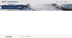 Desktop Screenshot of jefflandfield.com